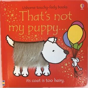 BUNDLE & SAVE 🎉 Usborne Touchy-Feely Board Book - That's Not My Puppy